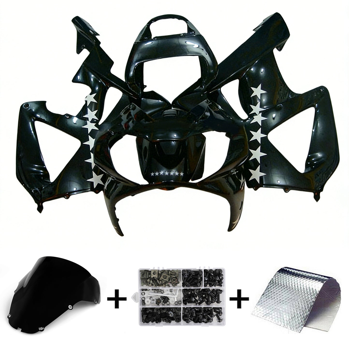 Kit carenatura iniezione Honda CBR929RR 2000-2001 Carrozzeria plastica ABS