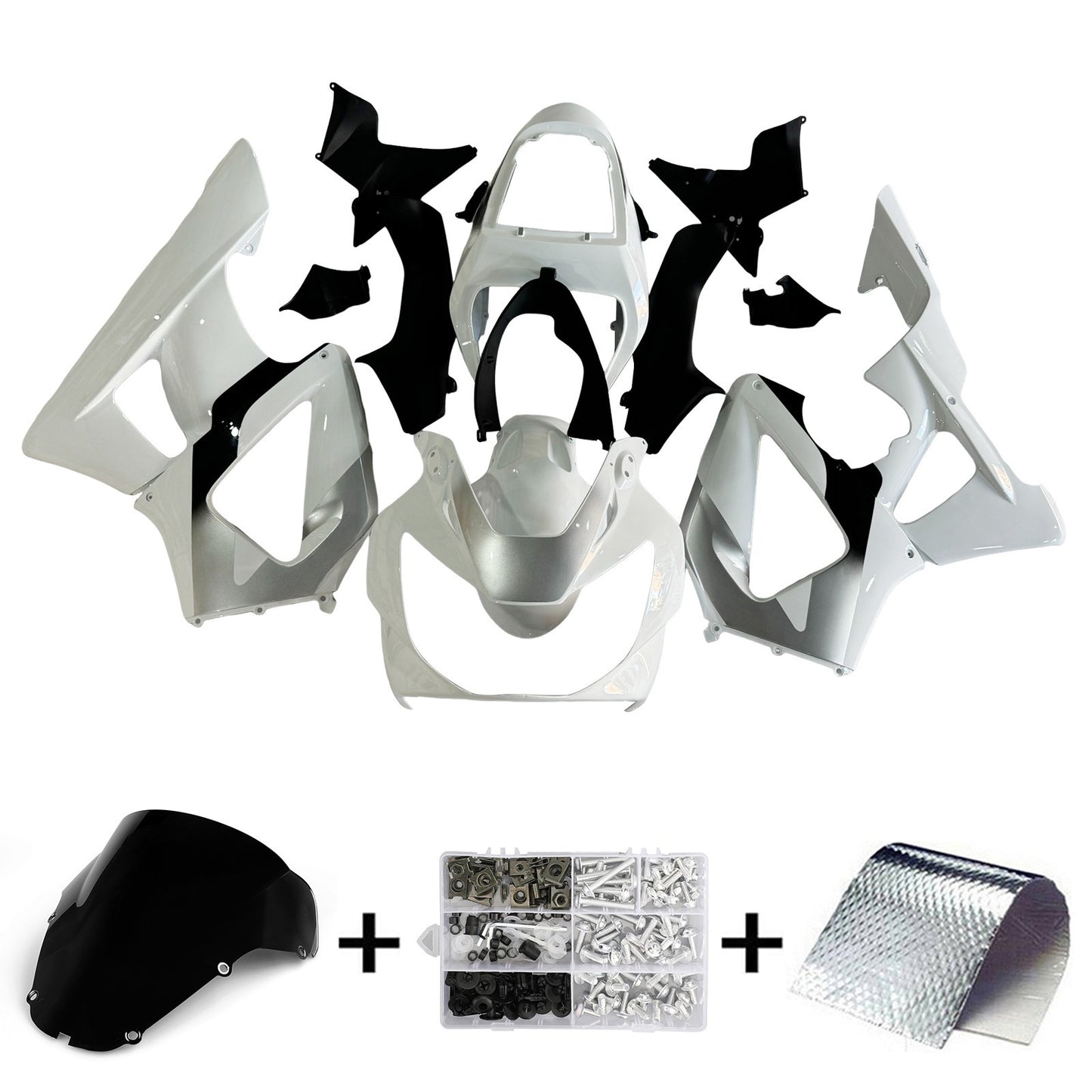 Kit carenatura iniezione Honda CBR929RR 2000-2001 Carrozzeria plastica ABS
