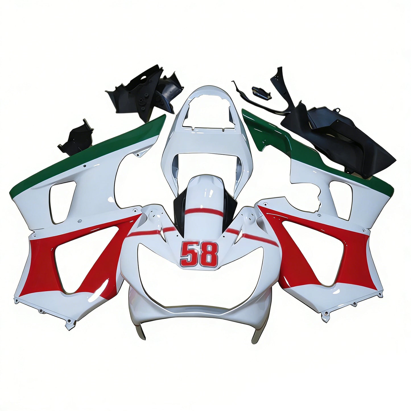 Kit carenatura iniezione Honda CBR929RR 2000-2001 Carrozzeria plastica ABS