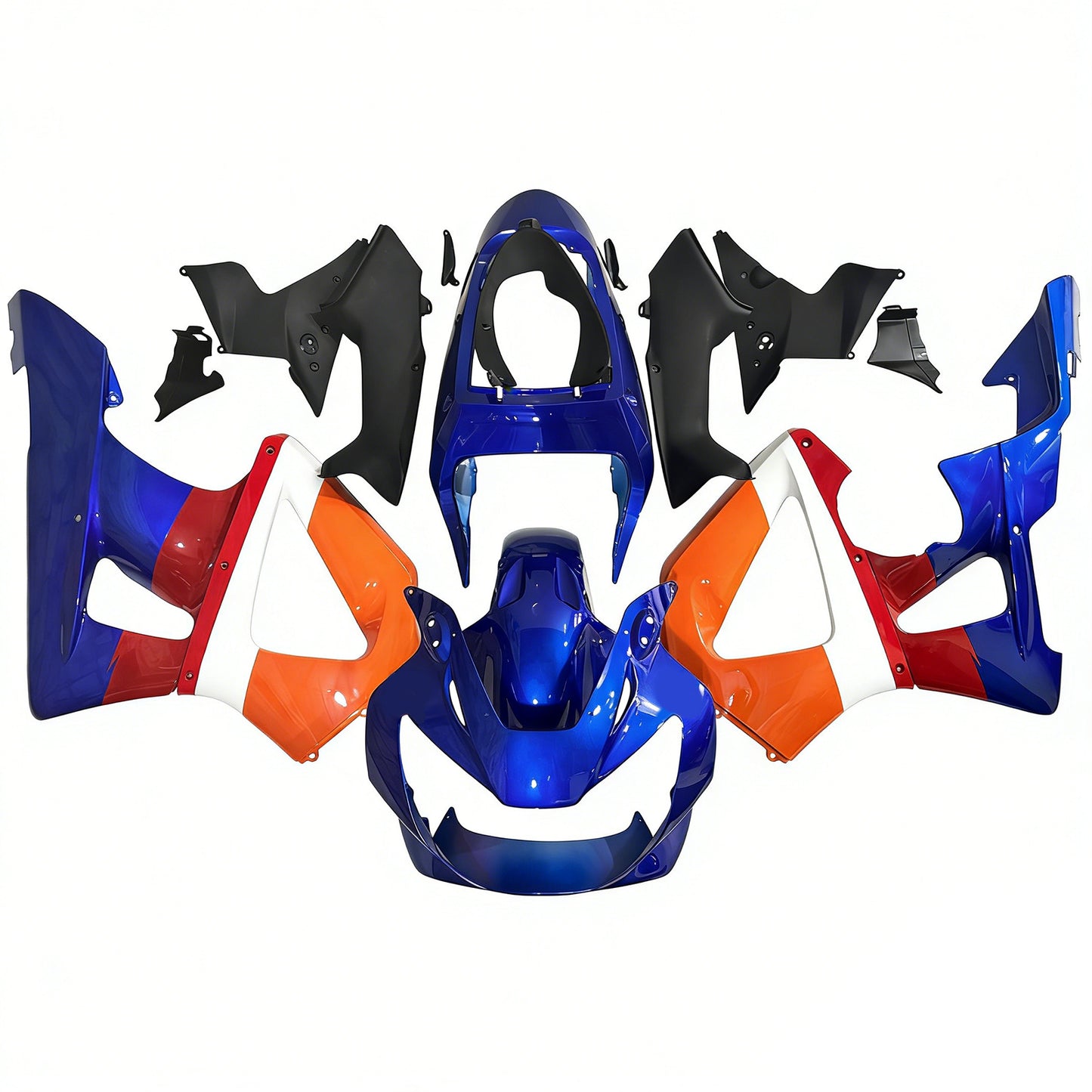 Kit carenatura iniezione plastica ABS per Honda CBR929RR 2000-2001