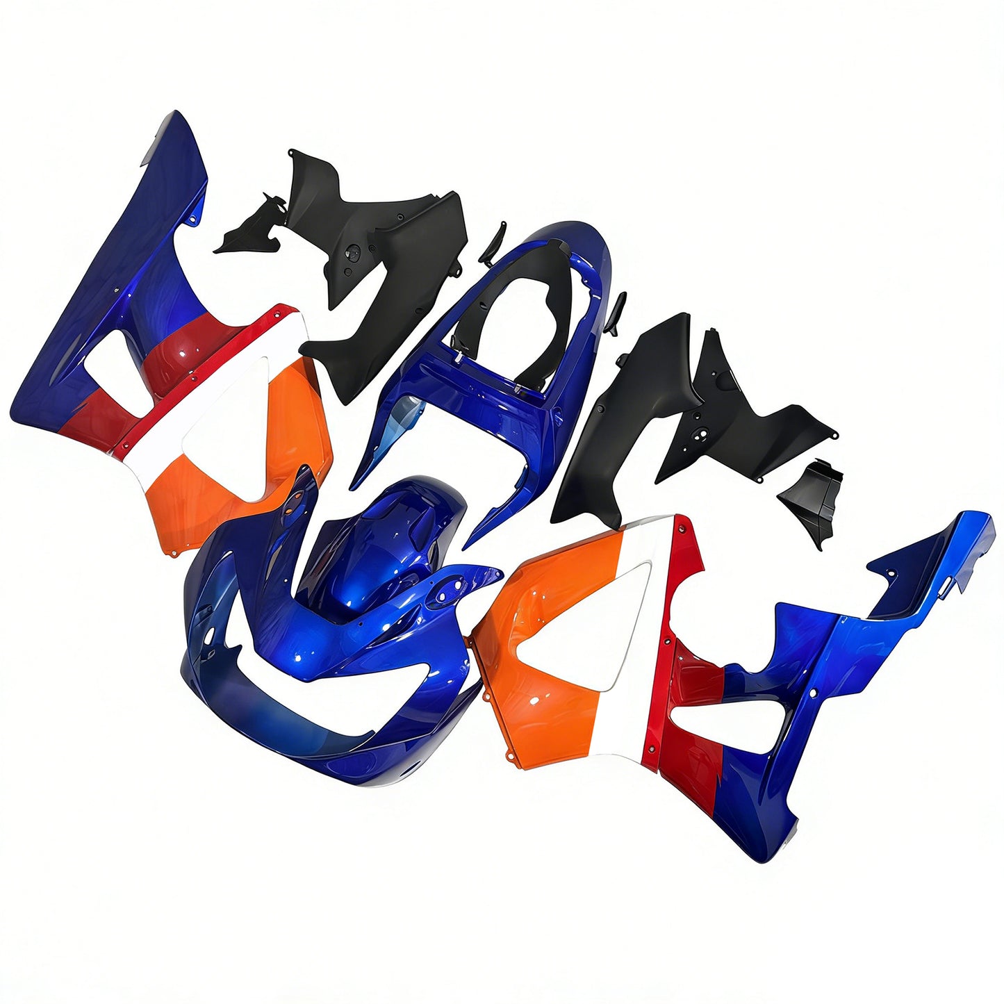 Kit carenatura iniezione plastica ABS per Honda CBR929RR 2000-2001