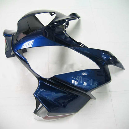 Amotopart 2002-2012 Kit fax blu e bianco lucido Honda VFR800