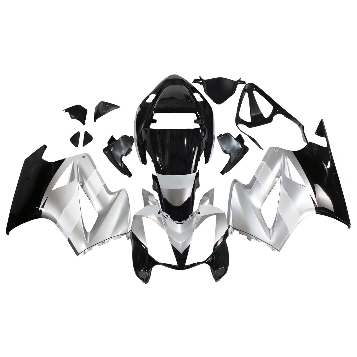 Carenatura per Honda VFR800 2002-2012 Iniezione Plastica ABS Carrozzeria 008 # Generico