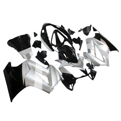 Amotopart 2002-2012 Honda VFR800 Sliver e kit di carenatura nera