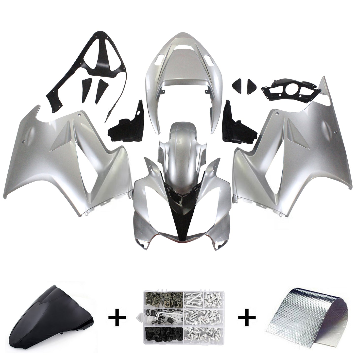 Amotopart 2002-2012 Honda VFR800 Sliver Disch