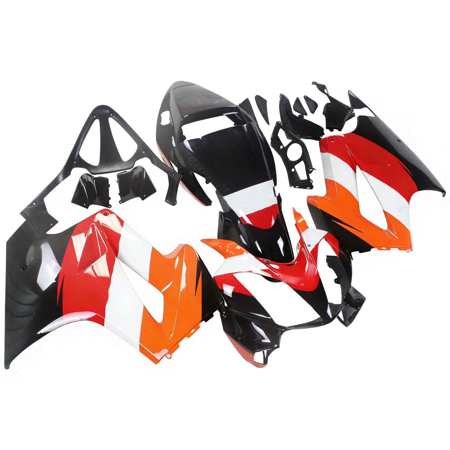 Carenatura per Honda VFR800 2002-2012 Iniezione Plastica ABS Carrozzeria 019 # Generico