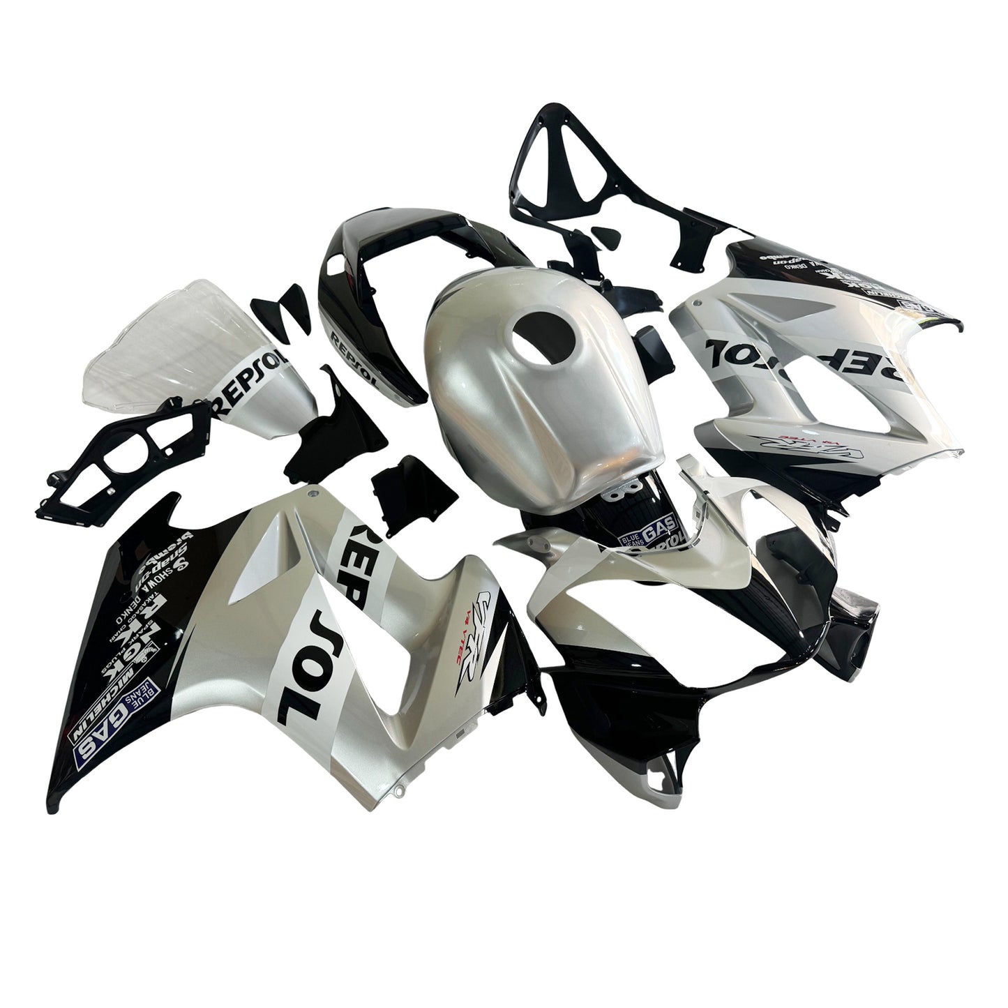 Amotopart Honda VFR800 2002-2012 Carenatura in plastica ABS