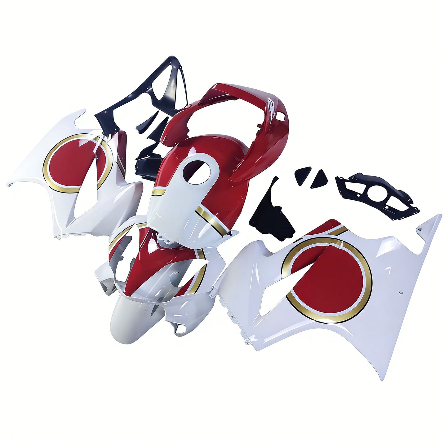 Carenatura della carrozzeria in plastica ABS per iniezione Honda VFR800 2002-2012