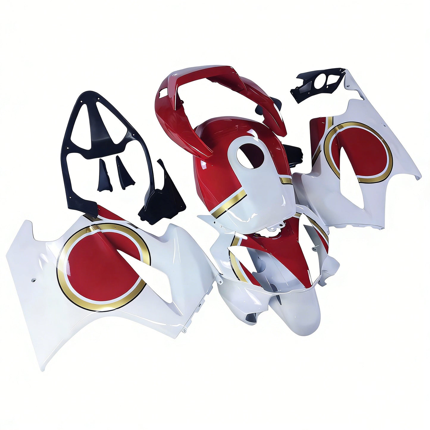 Carenatura della carrozzeria in plastica ABS per iniezione Honda VFR800 2002-2012