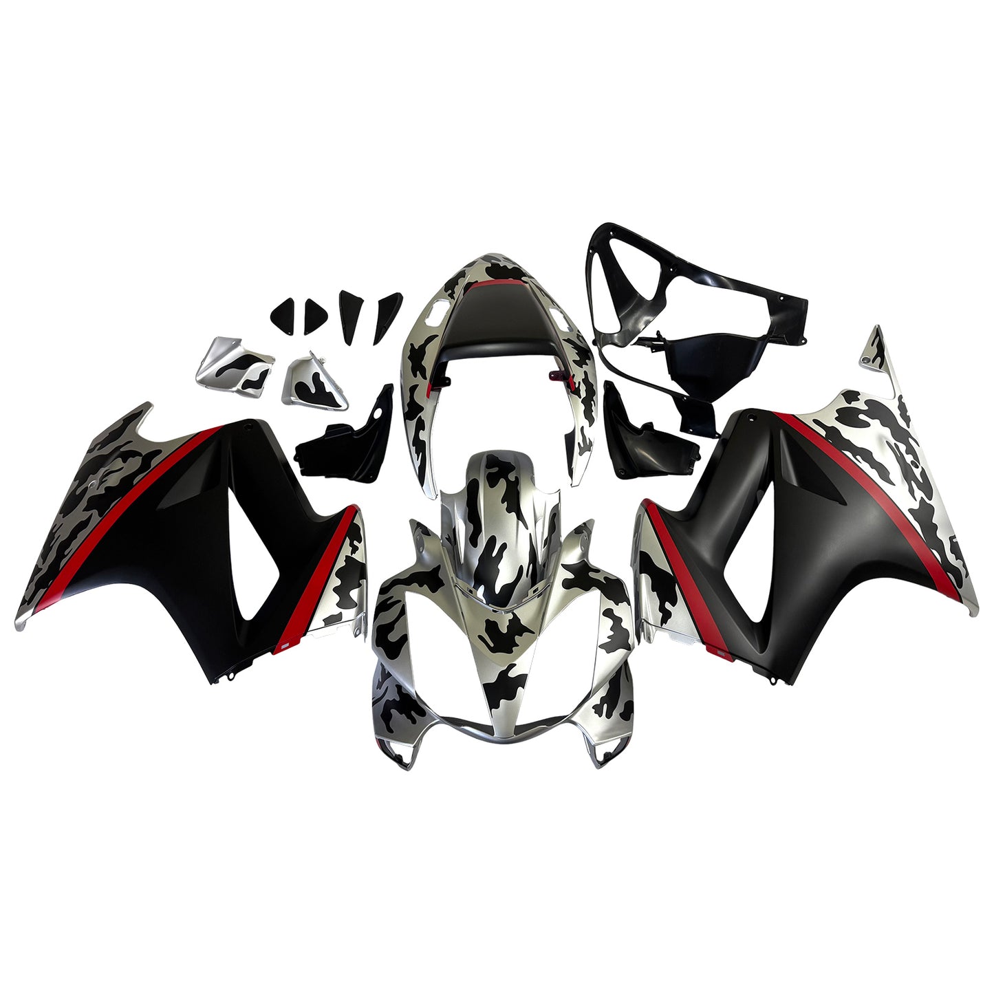 Carenatura in plastica ABS per iniezione adatta per Honda VFR800 2002-2012