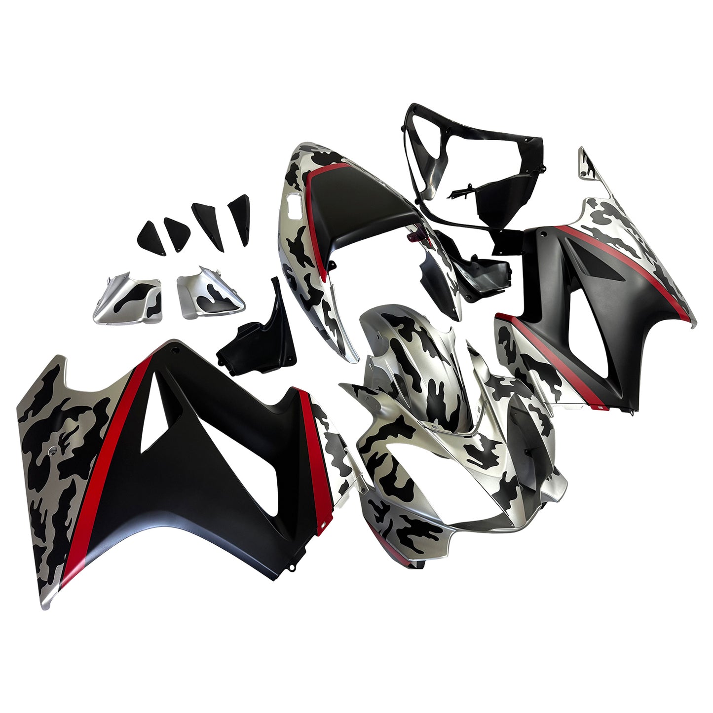 Carenatura in plastica ABS per iniezione adatta per Honda VFR800 2002-2012