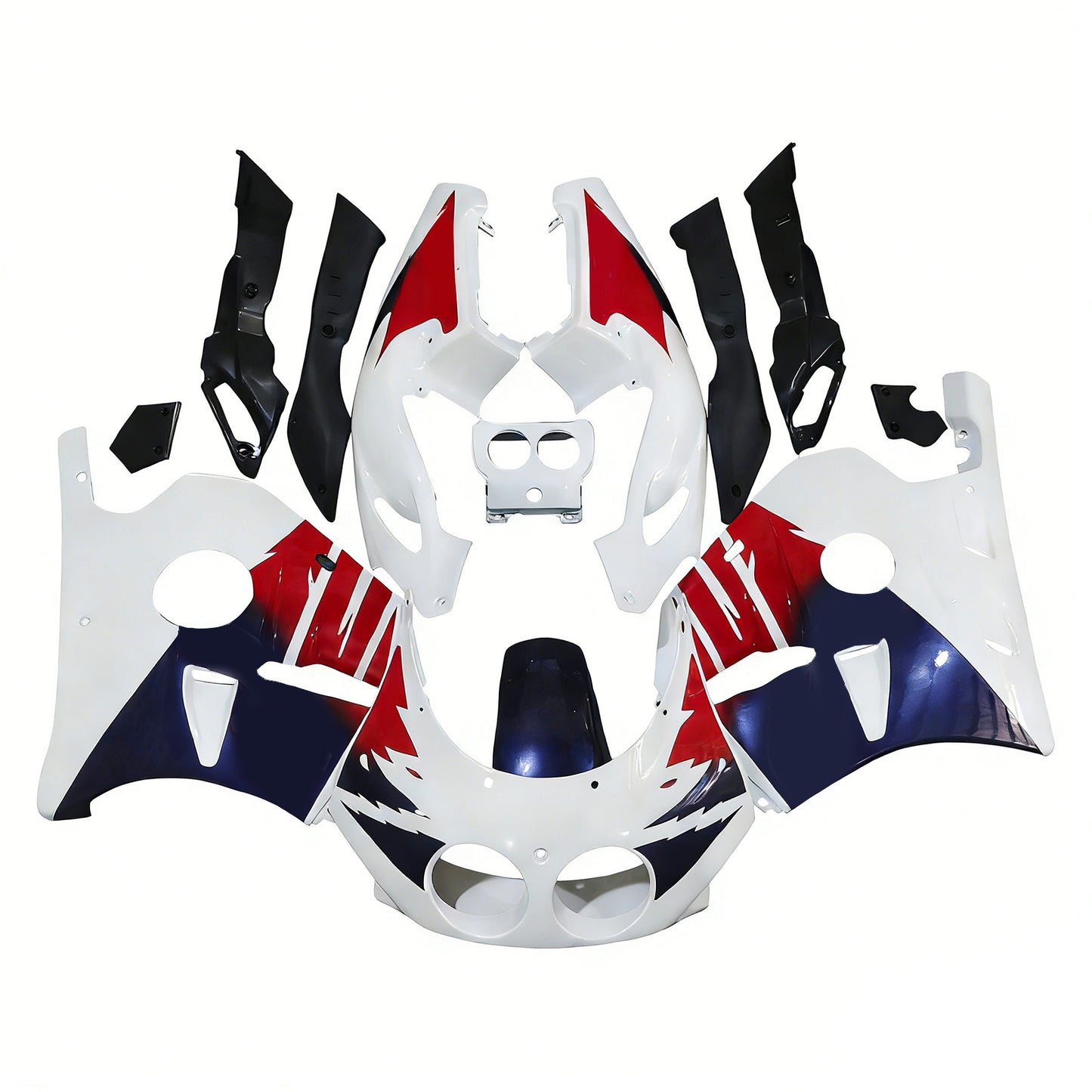 Amotopart Honda CBR250RR MC22 1990-1998 Kit carena Carrozzeria Plastica ABS