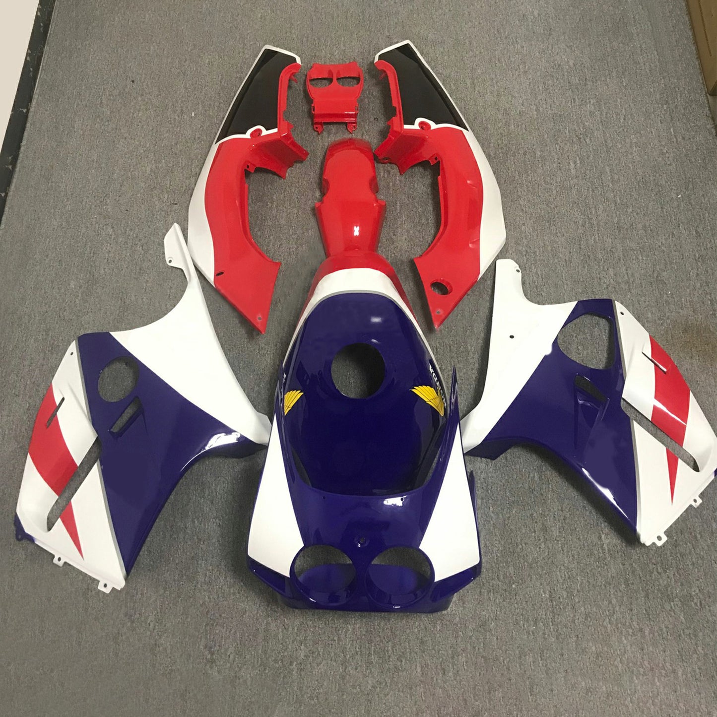 Amotopart Honda CBR250RR MC22 1990-1998 Kit carena Carrozzeria Plastica ABS