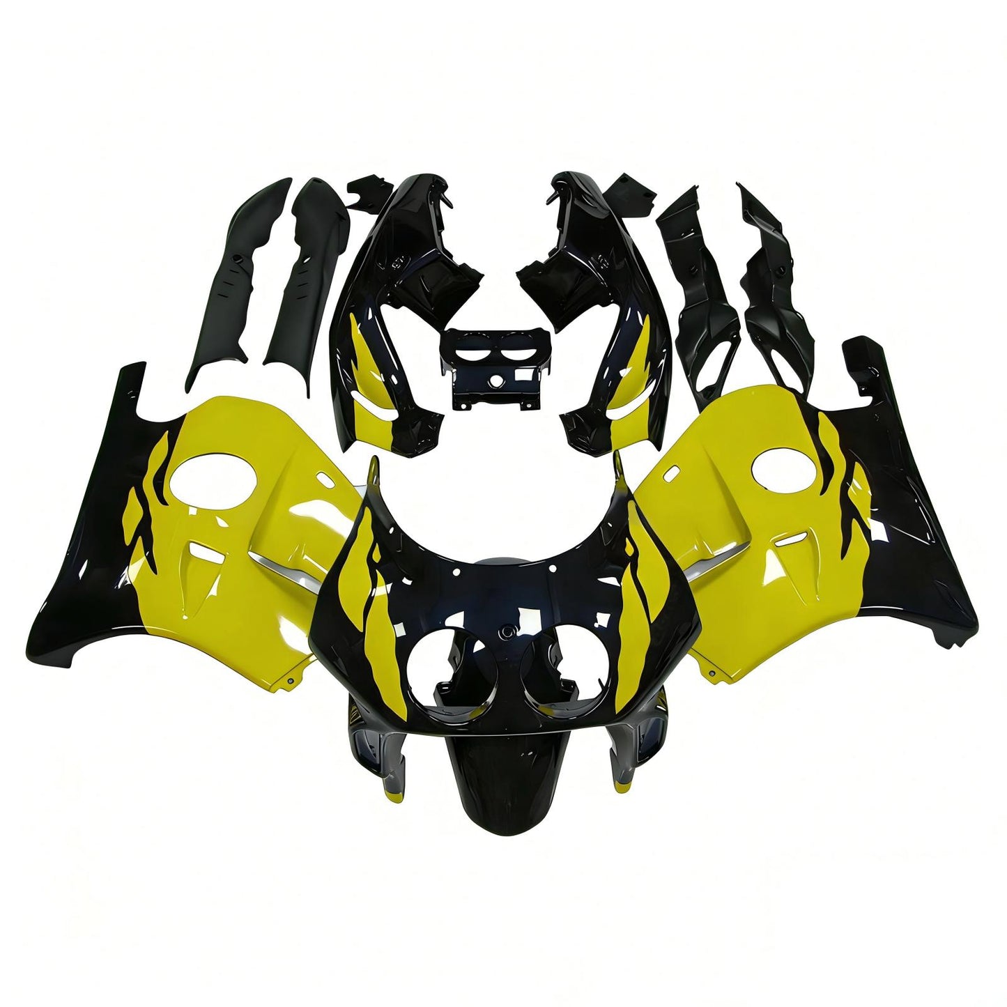1990-1998 Honda CBR250RR MC22 Kit carena iniezione Carrozzeria Plastica ABS