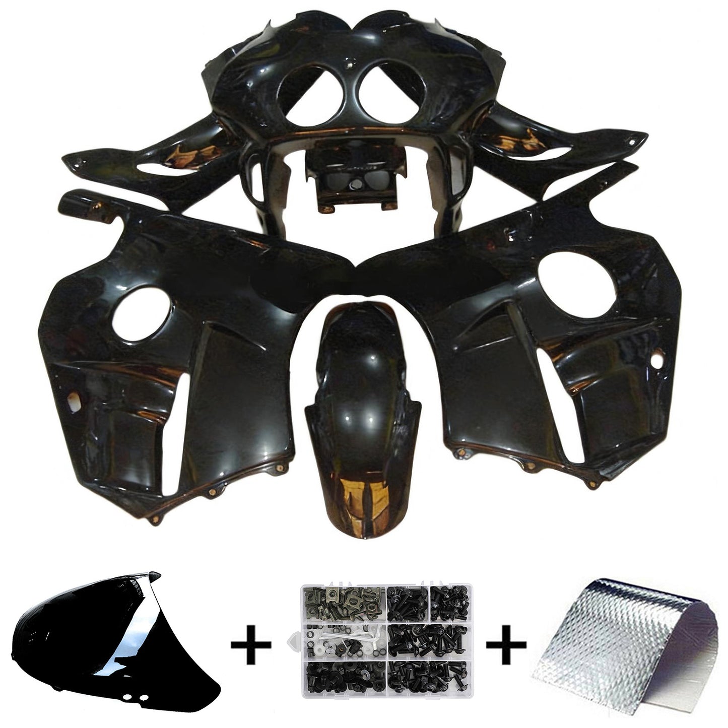 1990-1998 Honda CBR250RR MC22 Kit carena iniezione Carrozzeria Plastica ABS