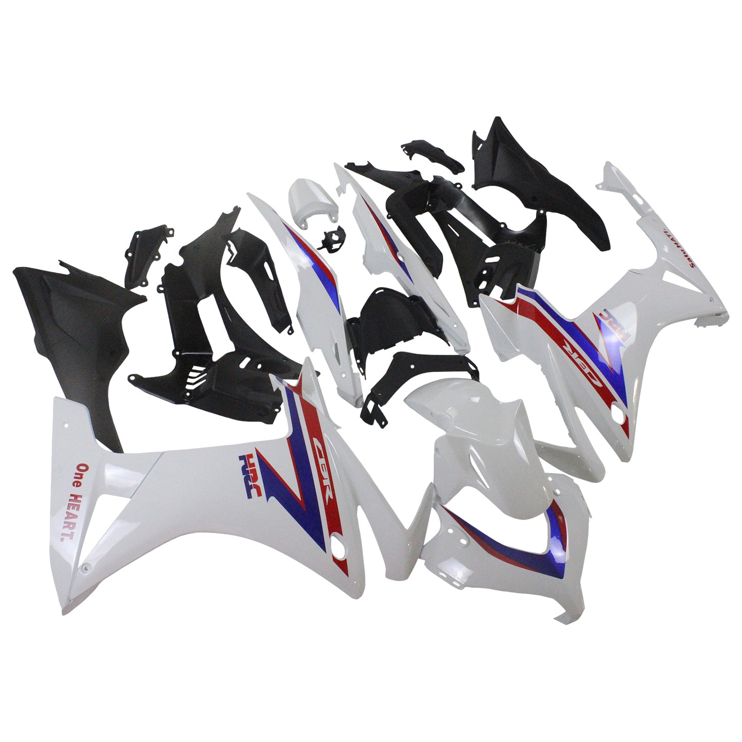 Amotopart Honda CBR500R 2013-2015 Kit carena Carrozzeria Plastica ABS