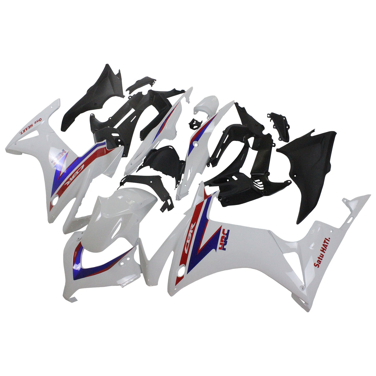 Amotopart Honda CBR500R 2013-2015 Kit carena Carrozzeria Plastica ABS
