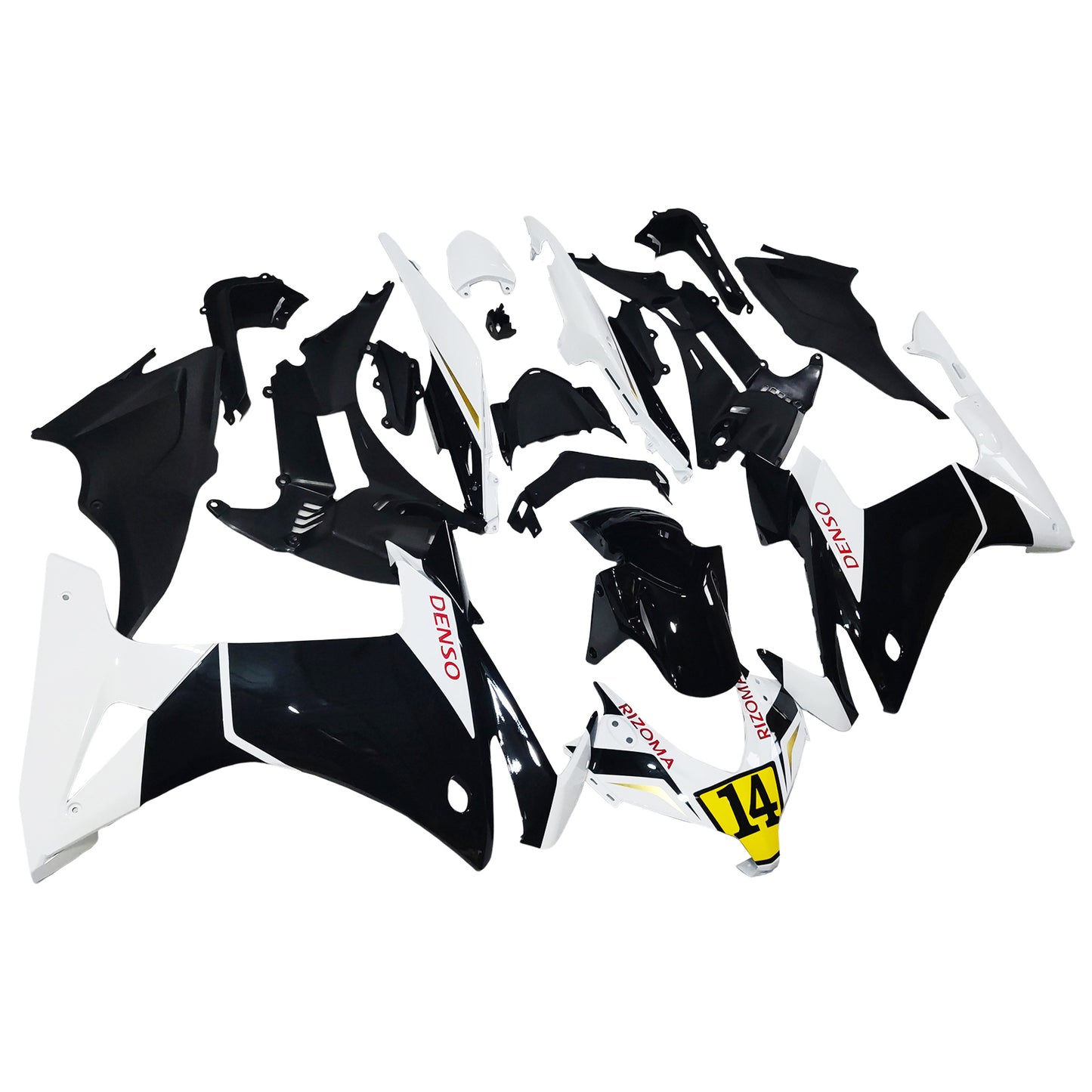 Kit carenatura iniezione Honda CBR500R 2013-2015 Carrozzeria in plastica ABS