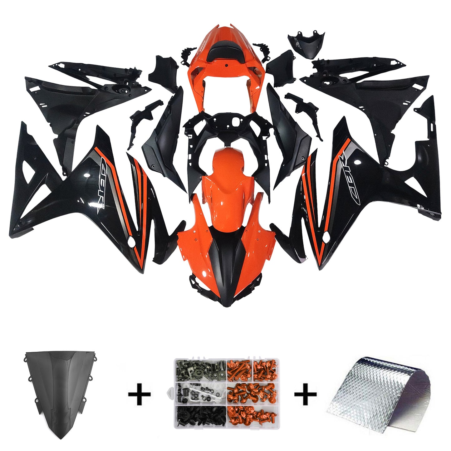 Kit carena iniezione Honda CBR500R 2016-2018 Carrozzeria in plastica ABS