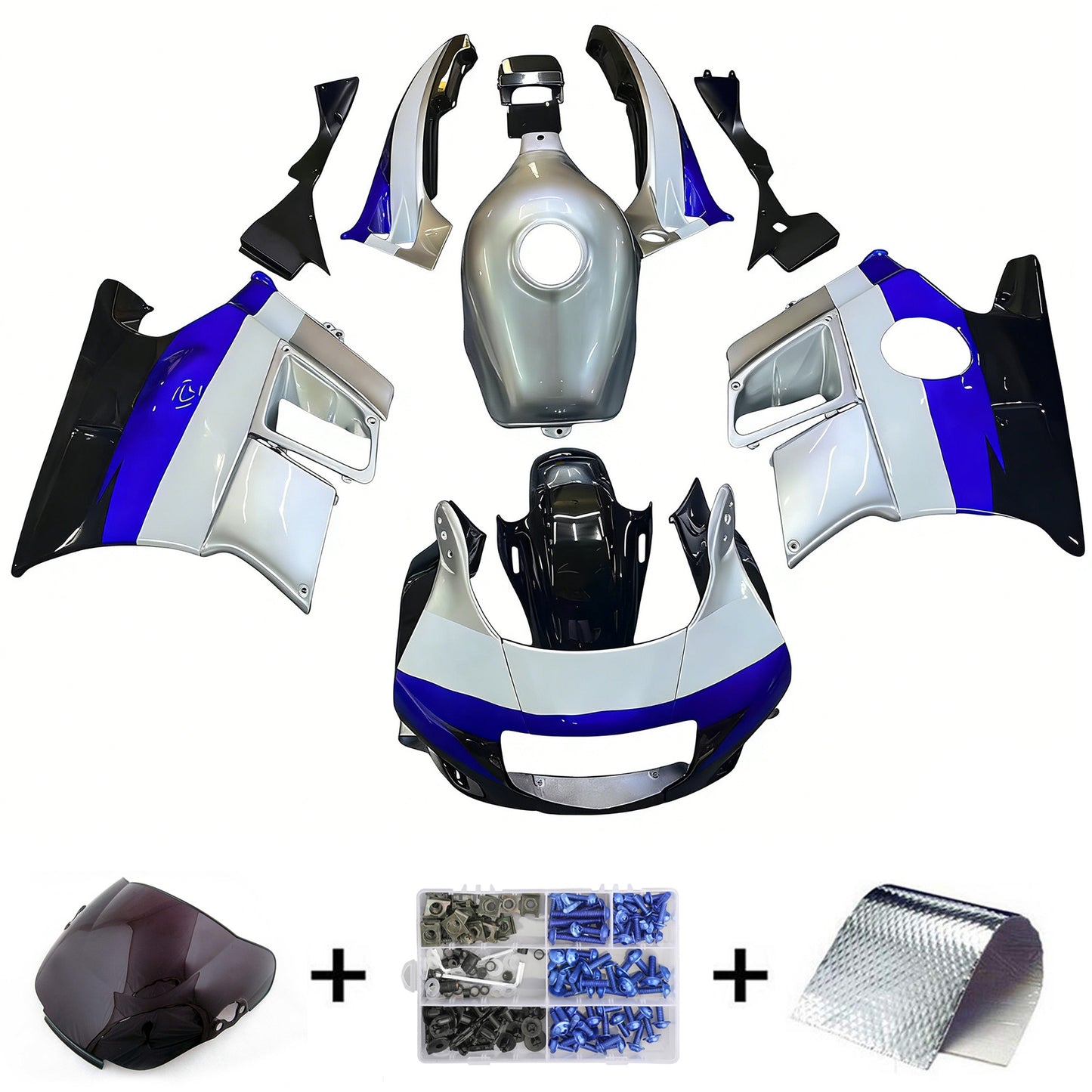 Kit carena iniezione Honda CBR600 F2 1991-1994 Carrozzeria in plastica ABS