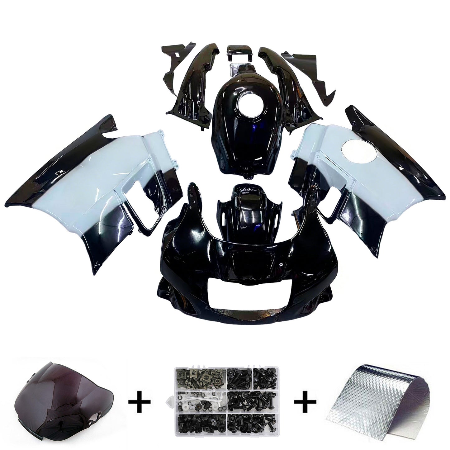 Kit carena iniezione Honda CBR600 F2 1991-1994 Carrozzeria in plastica ABS