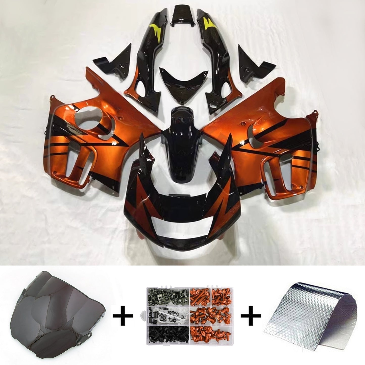 Amotopart Kit Carena Honda CBR600 F3 1997-1998 Carrozzeria Plastica ABS