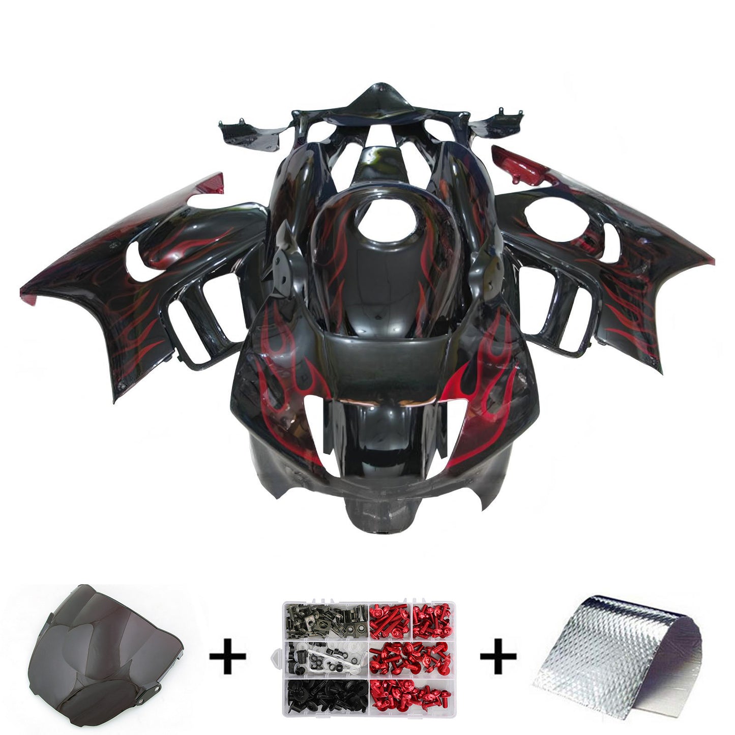 Kit carena iniezione Honda CBR600 F3 1997-1998 Carrozzeria in plastica ABS