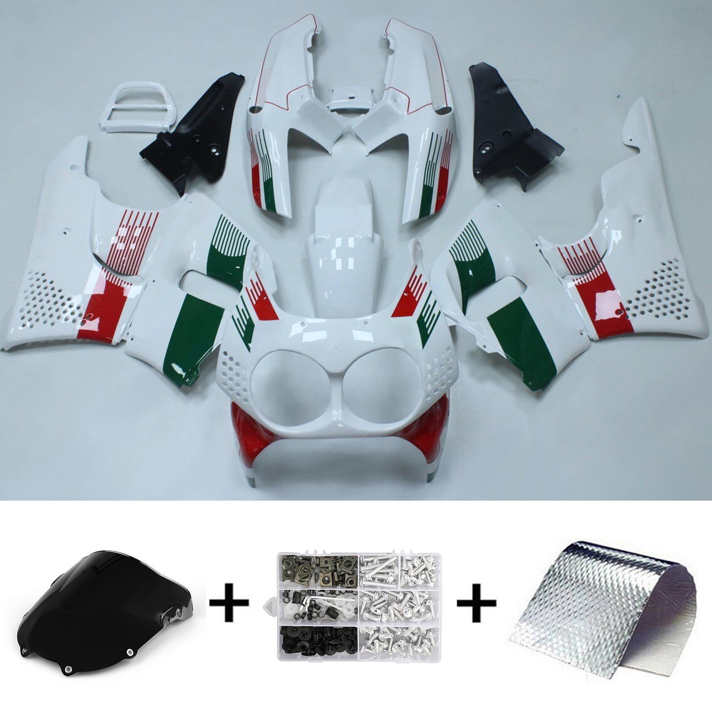 Amotopart Honda CBR900RR 893 1992-1993 Disory Kit Body Plastic Abs
