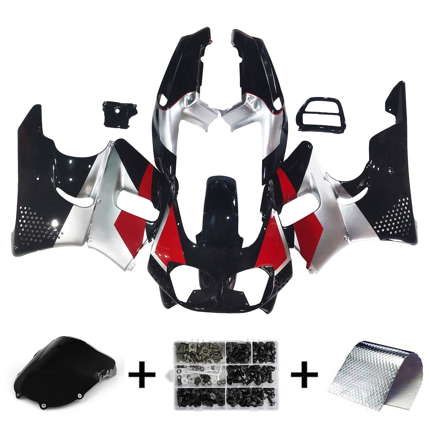 Amotopart Honda CBR900RR 893 1992-1993 Disory Kit Body Plastic Abs