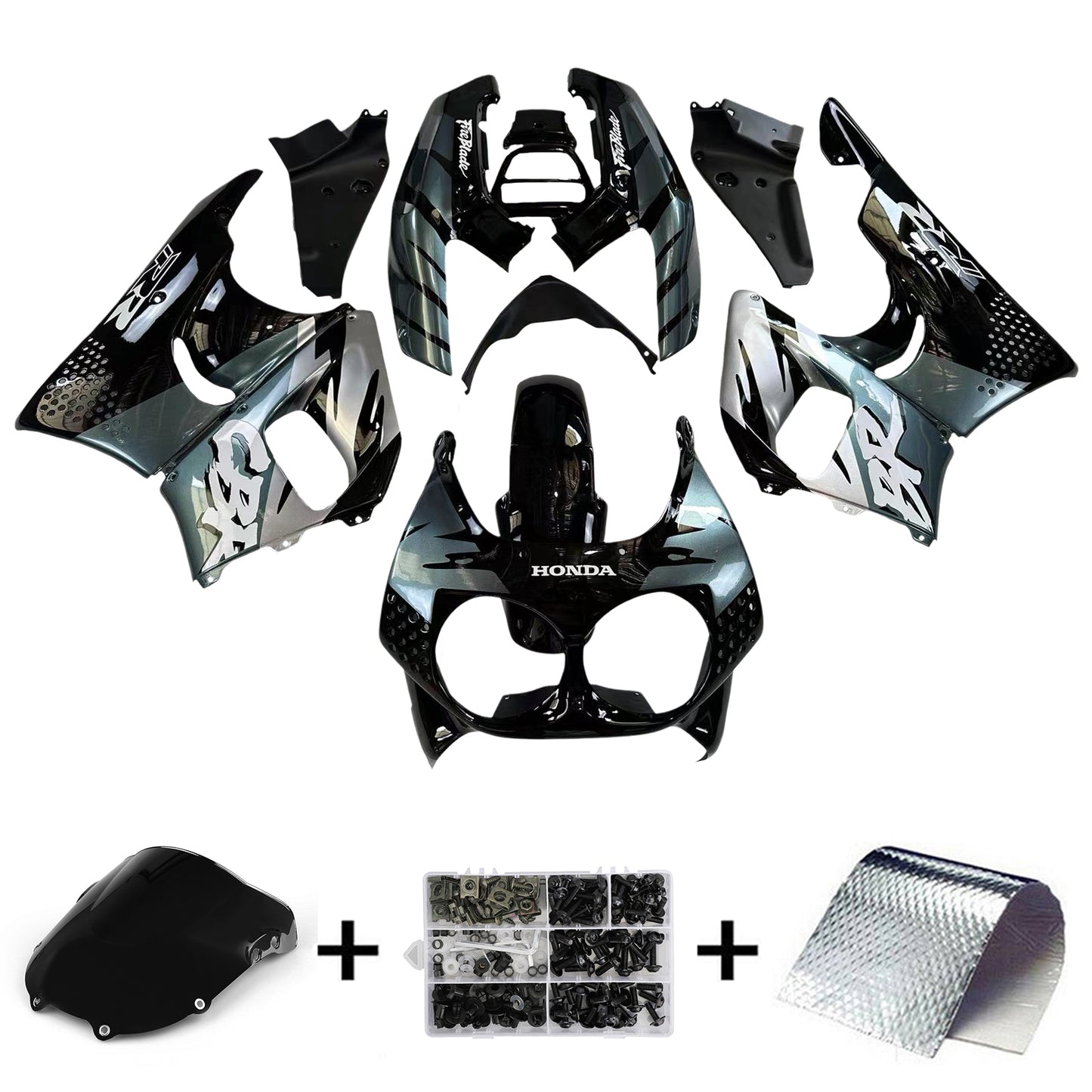 Amotopart Honda CBR900RR 893 1992-1993 Disory Kit Body Plastic Abs