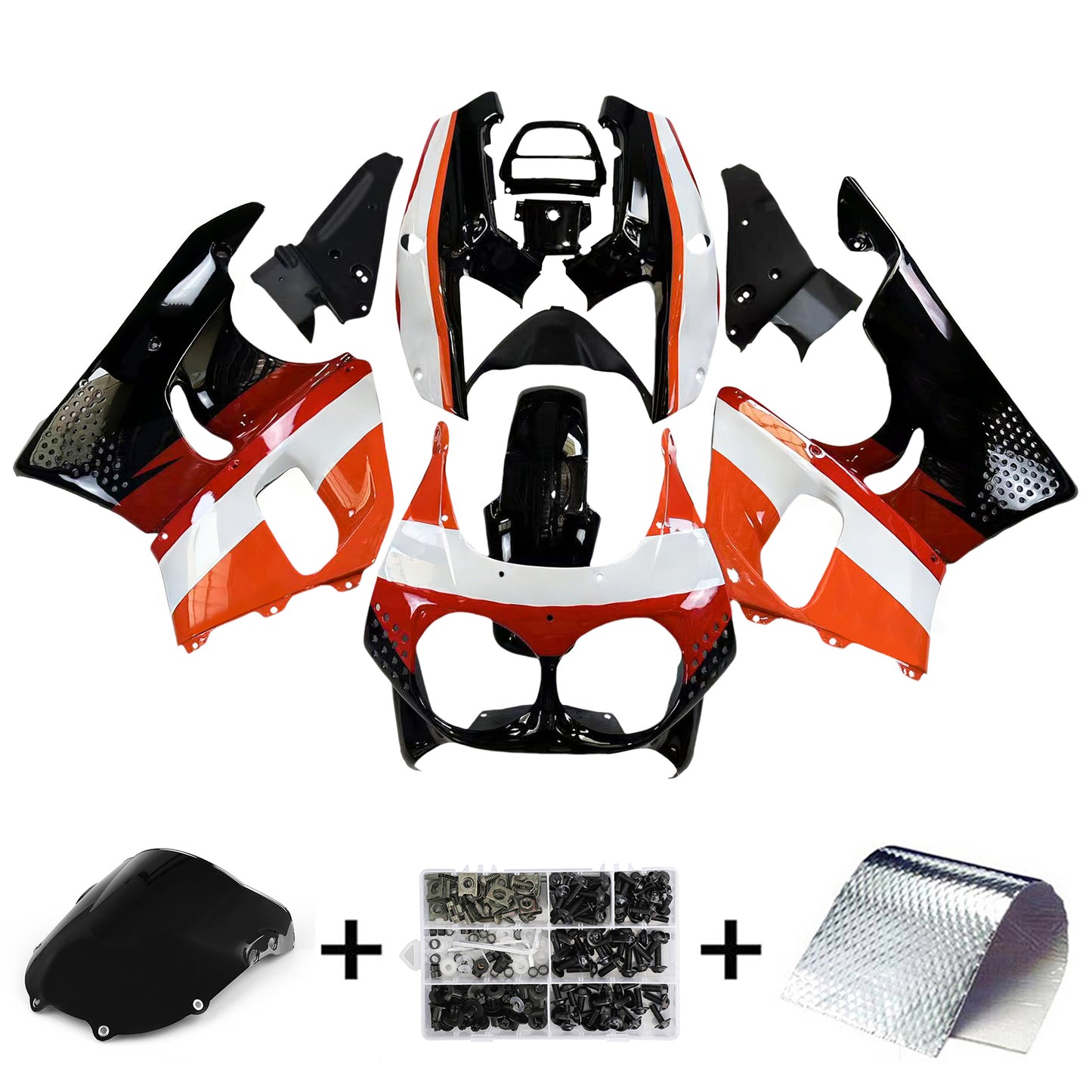 Amotopart Honda CBR900RR 893 1992-1993 Disory Kit Body Plastic Abs