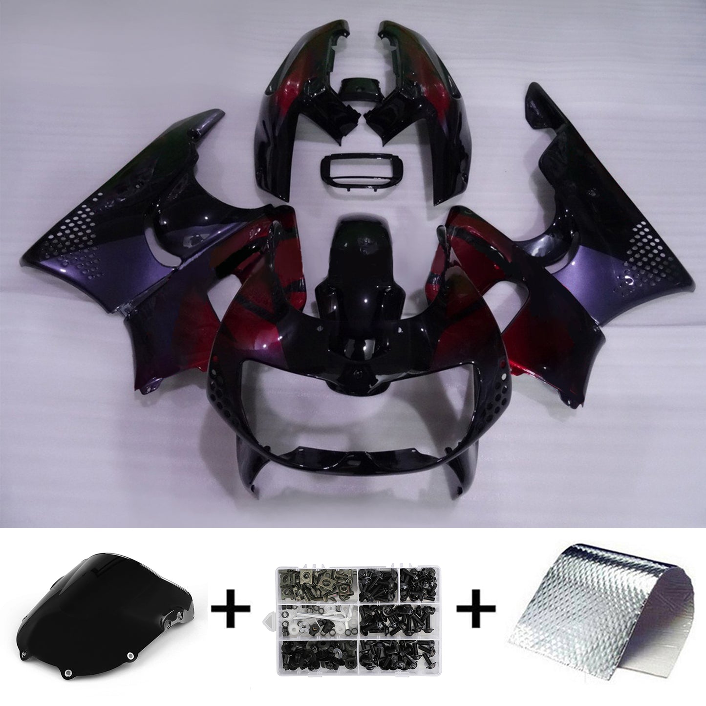Amotopart Honda CBR900RR 893 1994-1995 Disory Kit Body Plastic Abs