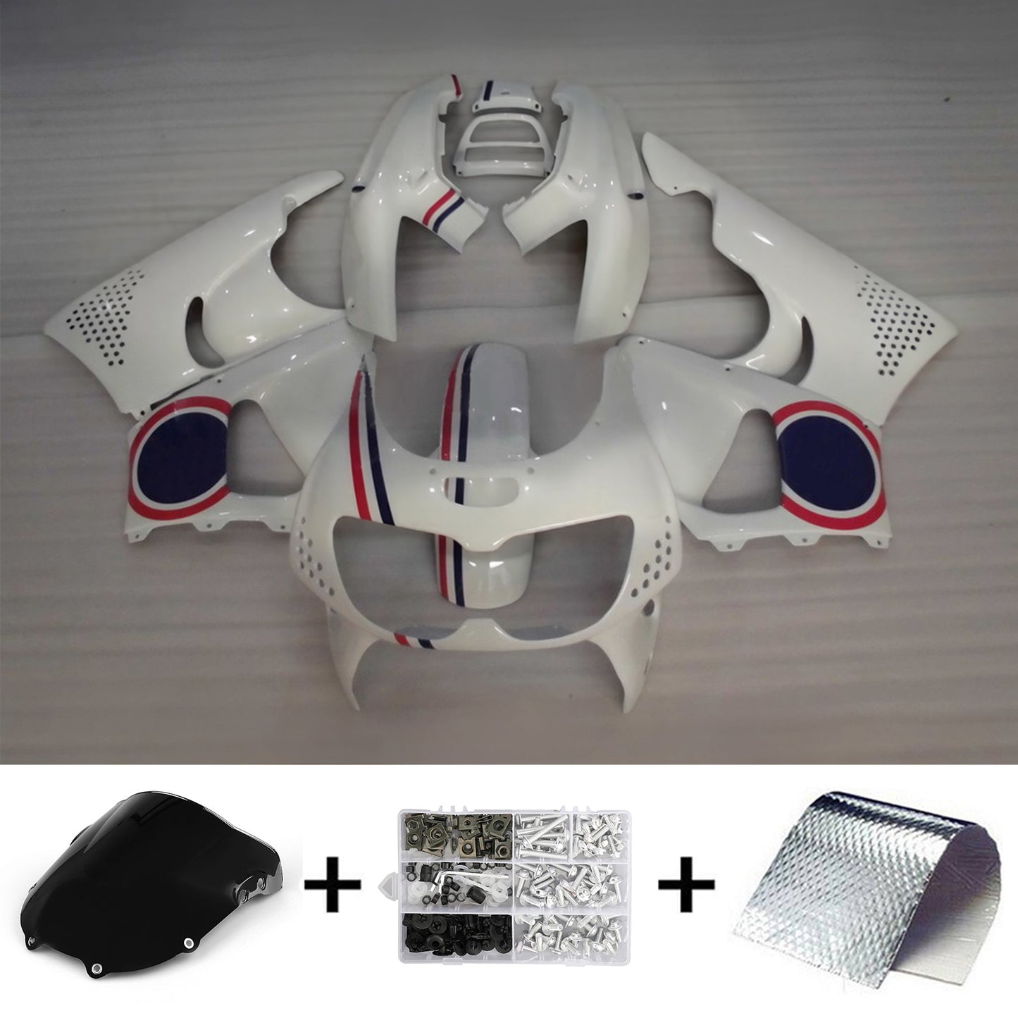 Amotopart Honda CBR900RR 893 1994-1995 Disory Kit Body Plastic Abs