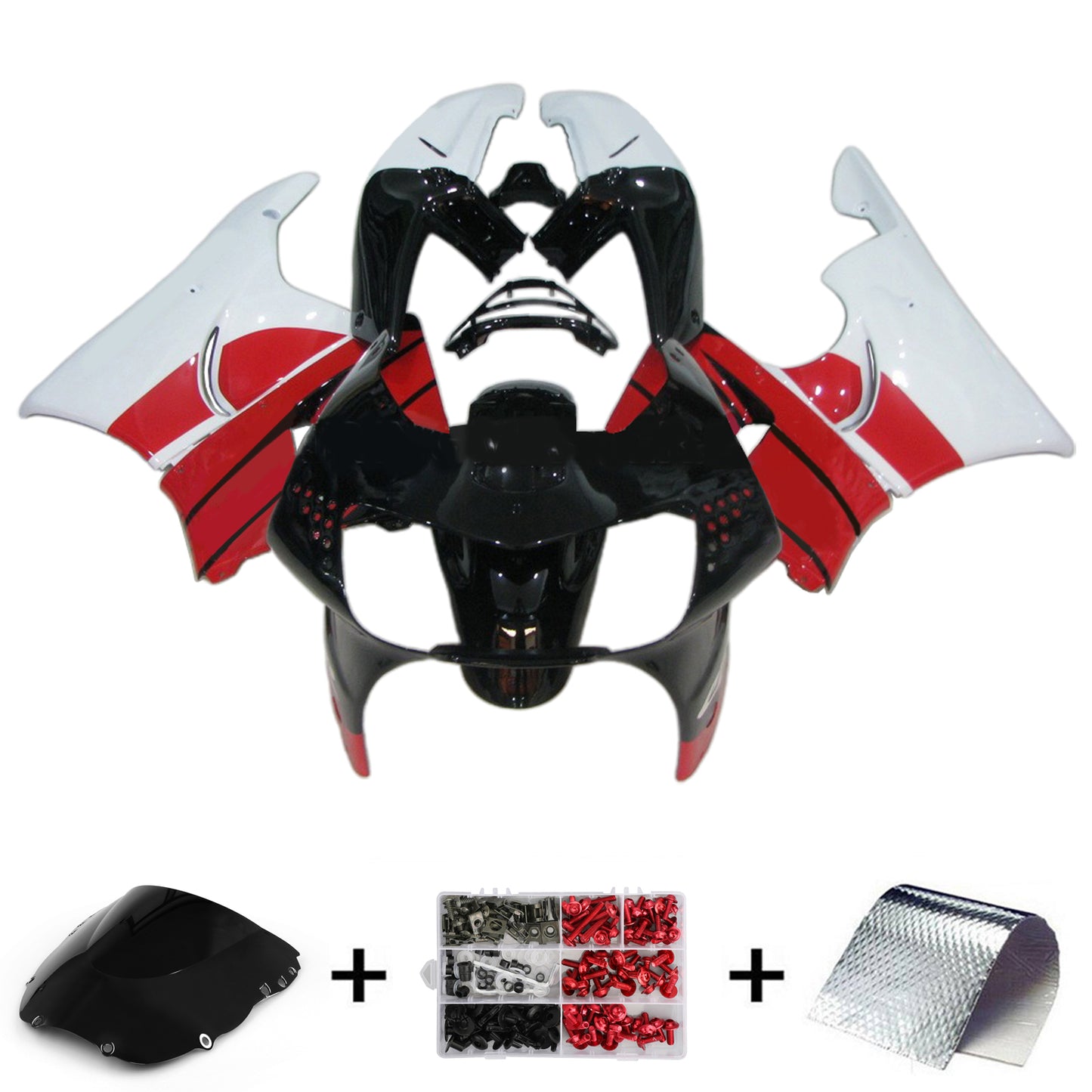 1998-1999 Honda CBR900RR 919 Kit carena iniezione Carrozzeria Plastica ABS
