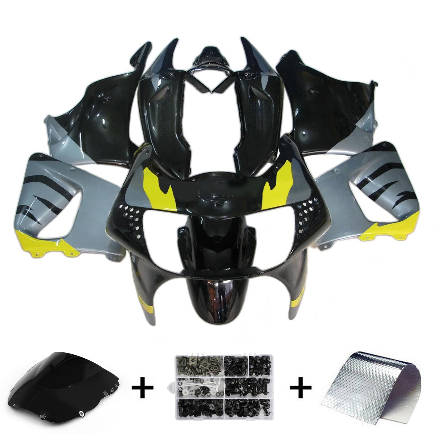 1998-1999 Honda CBR900RR 919 Kit carena iniezione Carrozzeria Plastica ABS