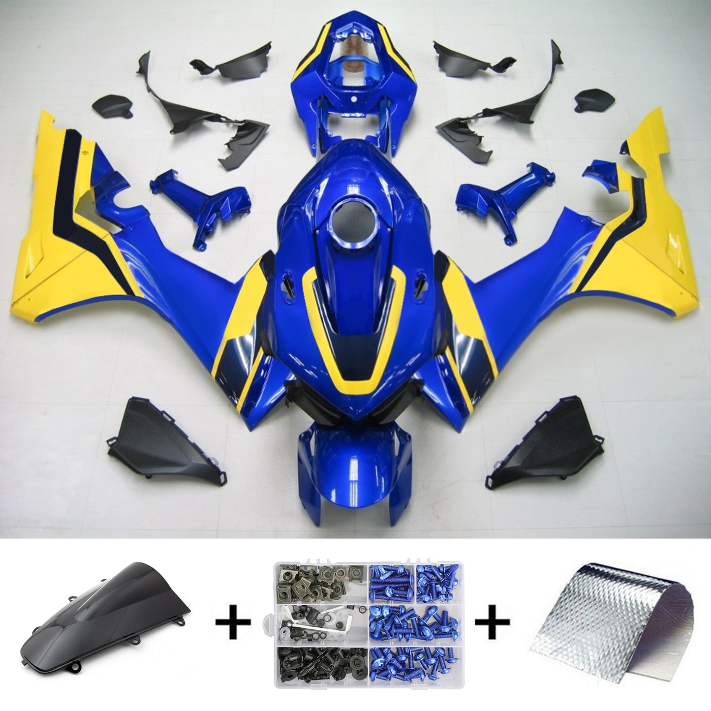 Kit carena Honda CBR1000RR 2017-2026 Carrozzeria Plastica ABS