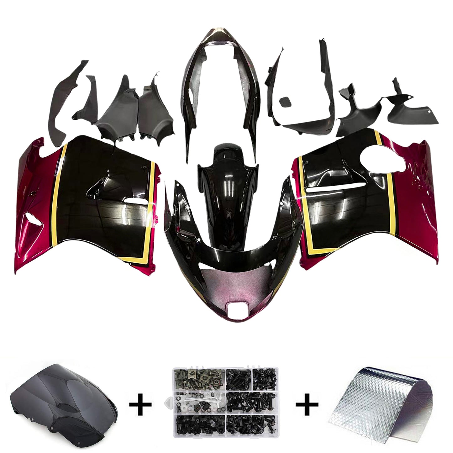 Kit carenatura Honda CBR1100XX SuperBlackBird 1996-2007