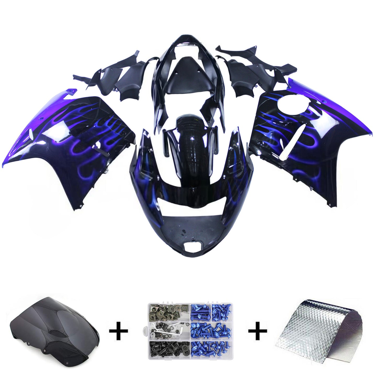 Kit carenatura Honda CBR1100XX SuperBlackBird 1996-2007