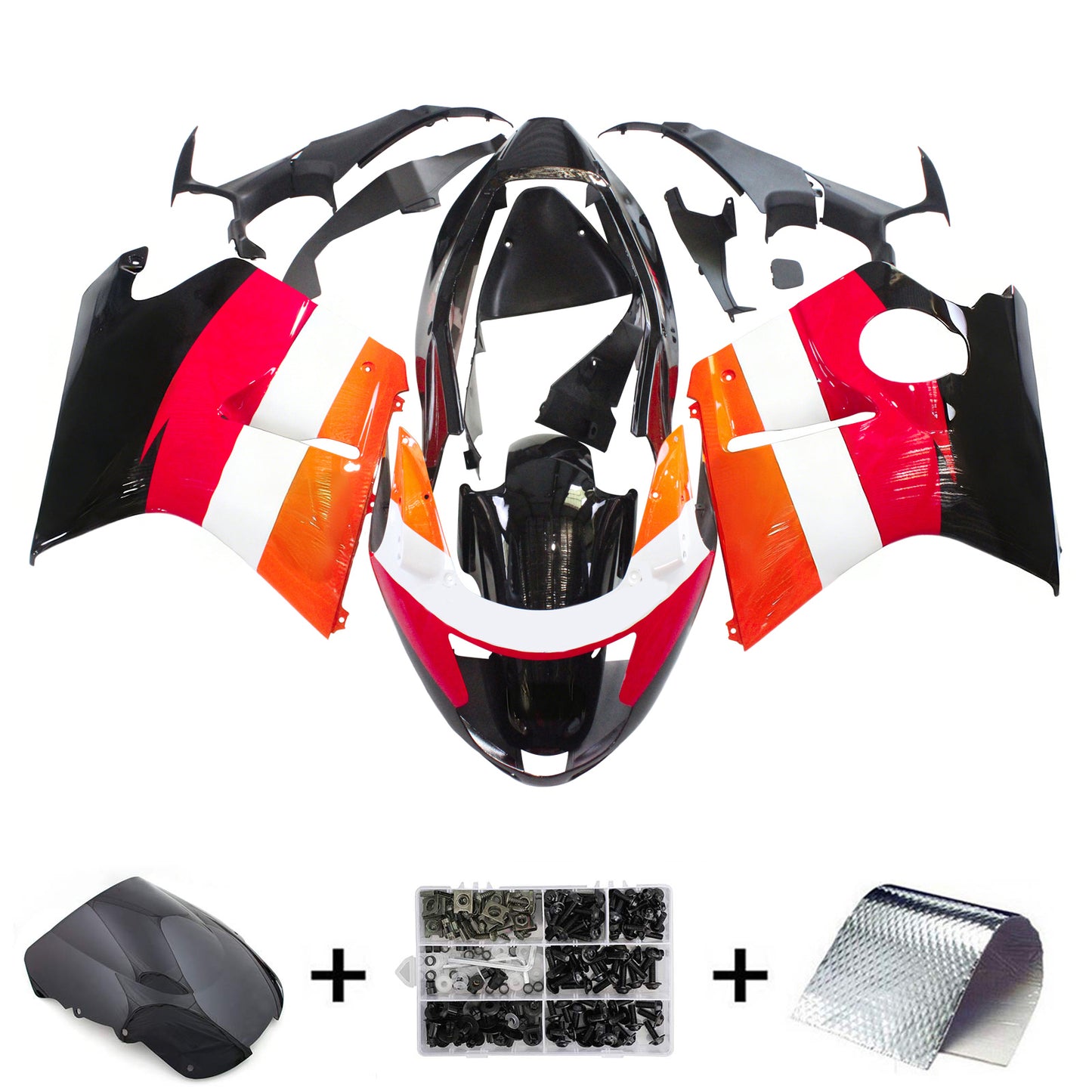 Kit carenatura Honda CBR1100XX SuperBlackBird 1996-2007
