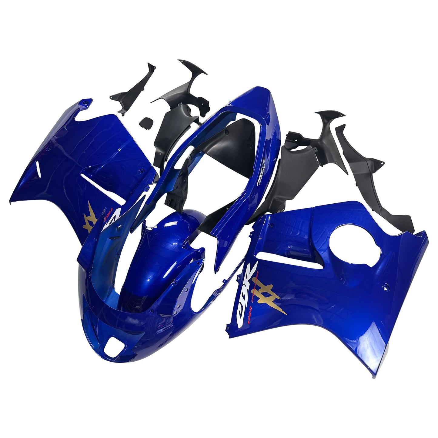 Amotopart Kit Carena Honda CBR1100XX SuperBlackBird 1996-2007 Carrozzeria ABS