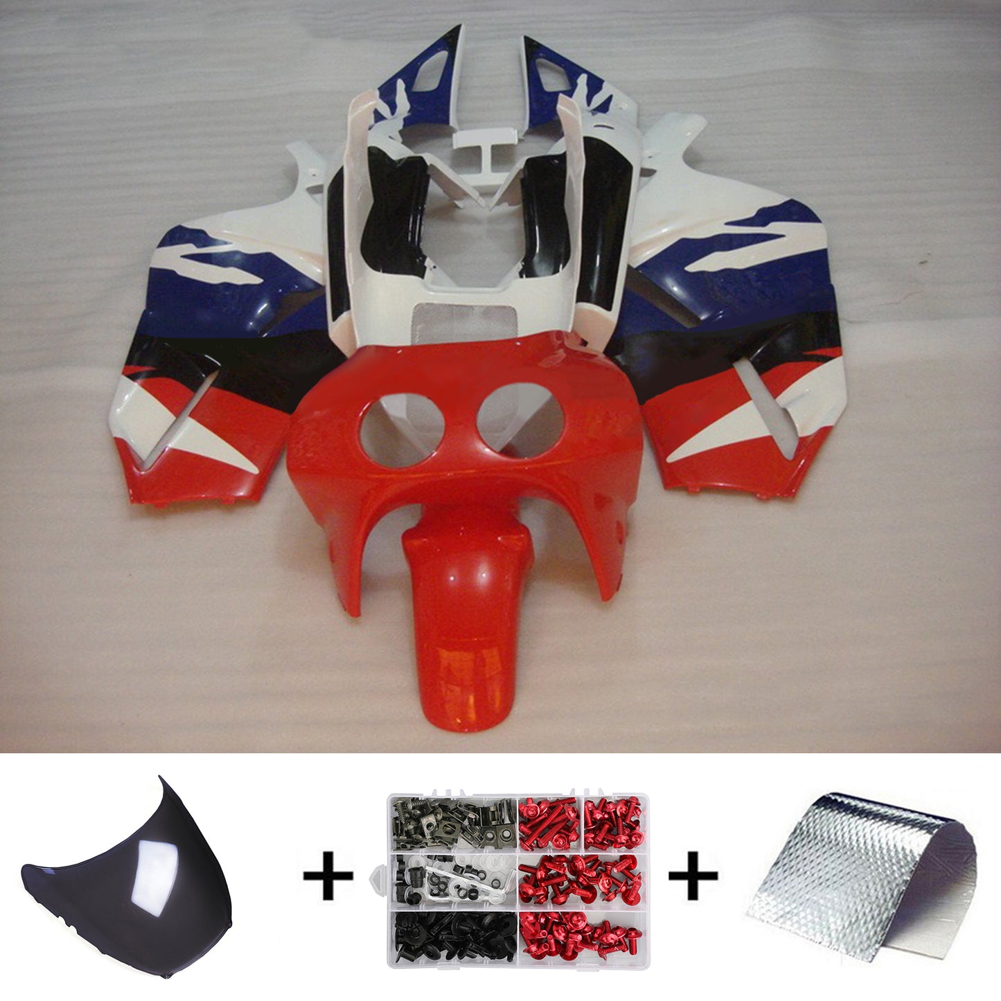 Kit carenatura Honda VFR400R NC30 1988-1992 Carrozzeria Plastica ABS