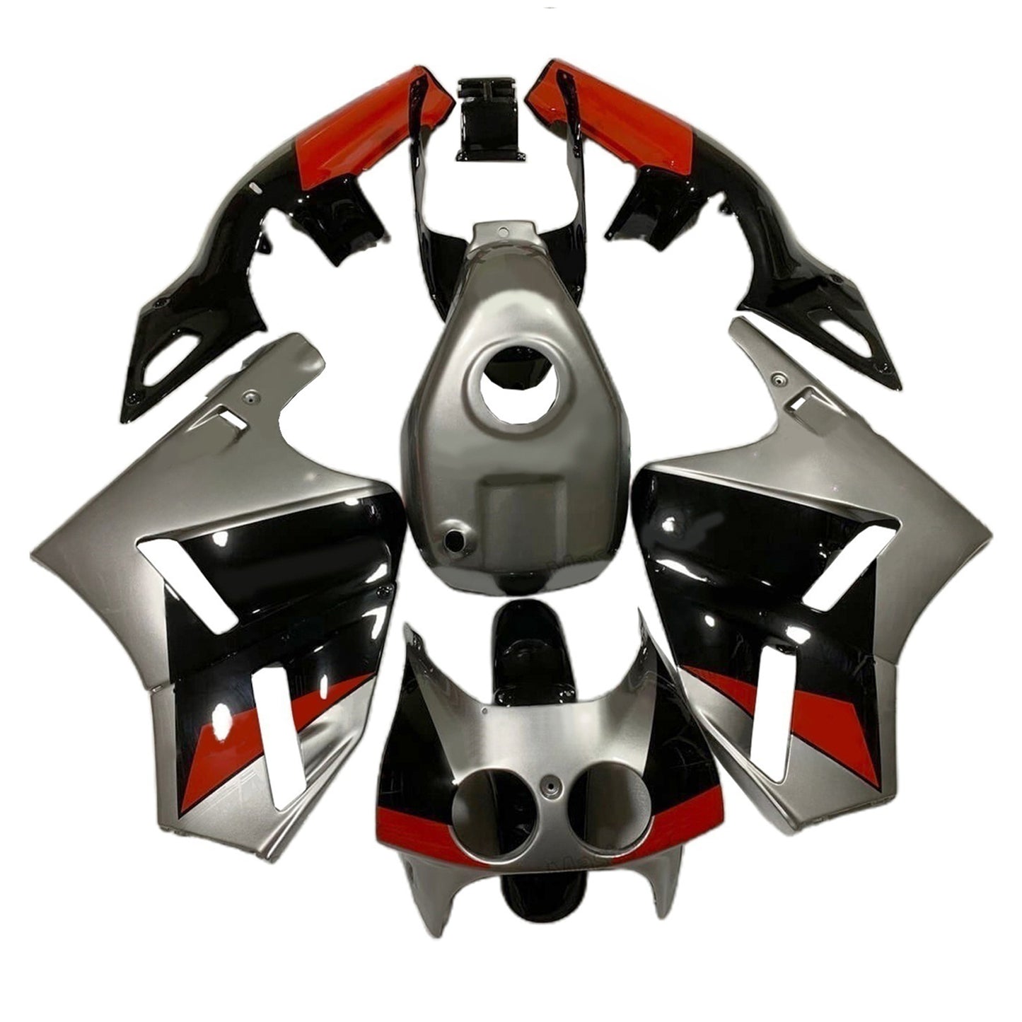 1988-1992 Honda VFR400R NC30 Kit carenatura iniezione Carrozzeria Plastica ABS