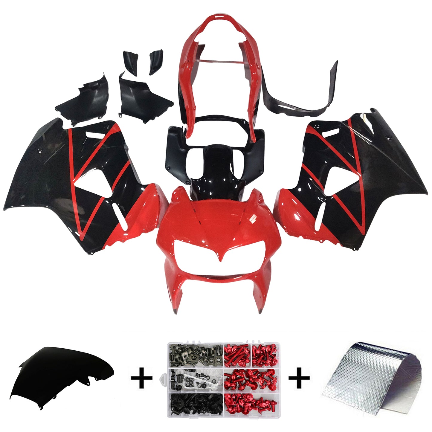 Kit carenatura Honda VFR800 1998-2001 Carrozzeria Plastica ABS