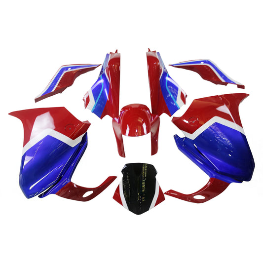 Amotopart Honda VFR1200 2010-2013 Kit carena Carrozzeria Plastica ABS