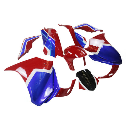 Amotopart Honda VFR1200 2010-2013 Kit carena Carrozzeria Plastica ABS