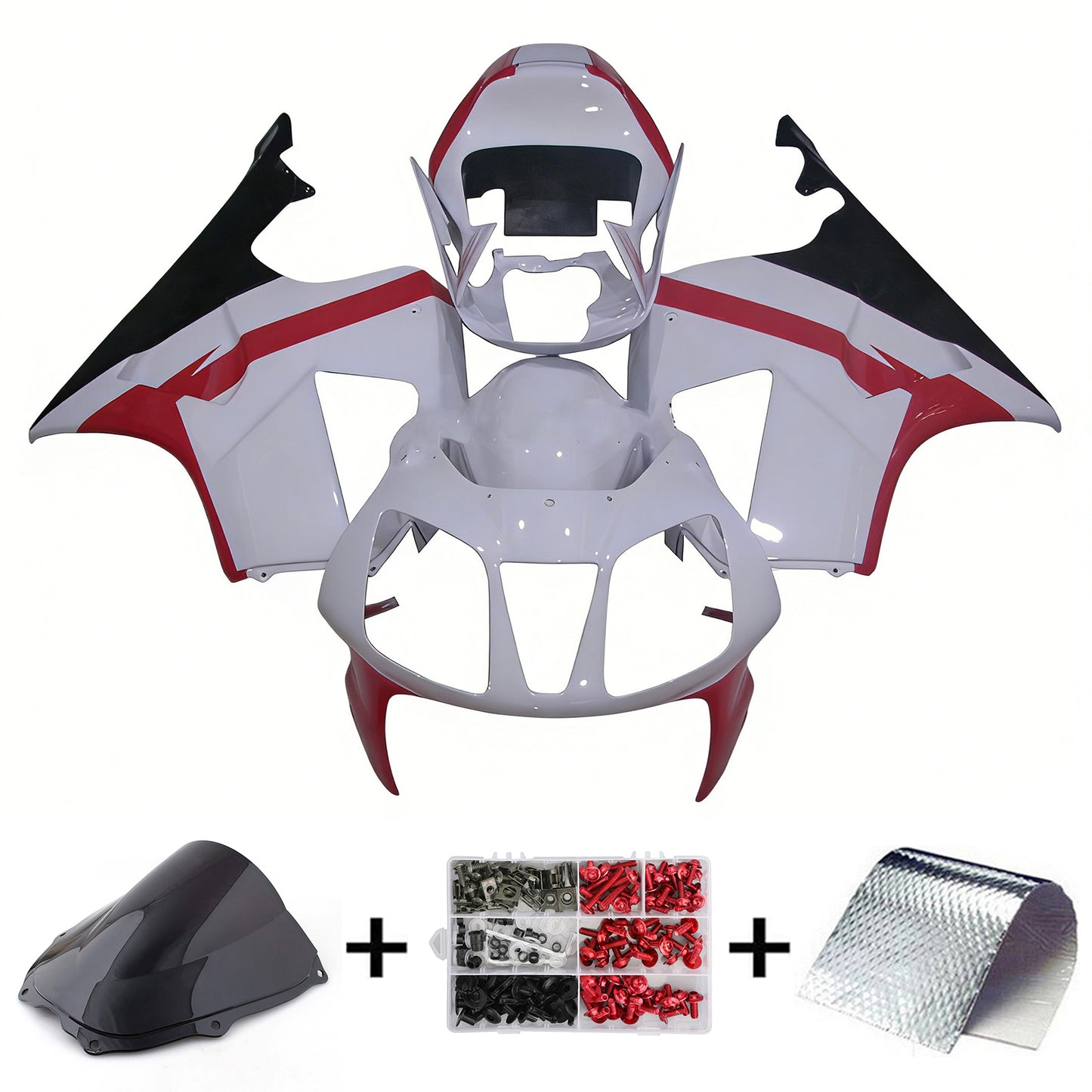 2000-2006 Honda VTR1000 RC51 Kit carenatura iniezione Carrozzeria Plastica ABS