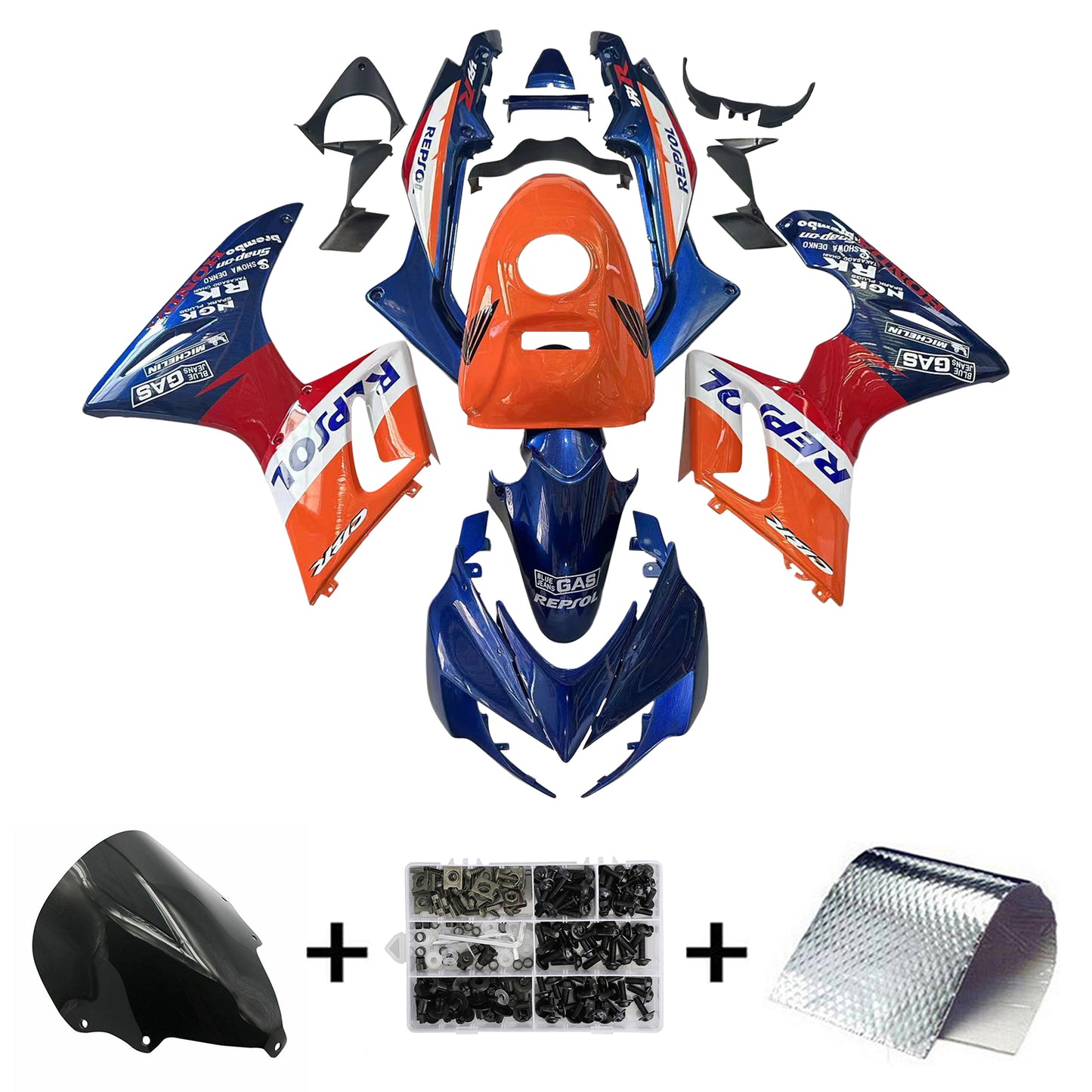 Kit carenatura Honda CBR125R 2002-2006