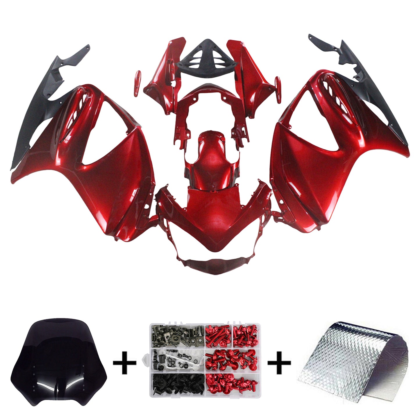 Amotopart Honda STX1300 ST1300 2002-2016 Kit Carenatura Carrozzeria