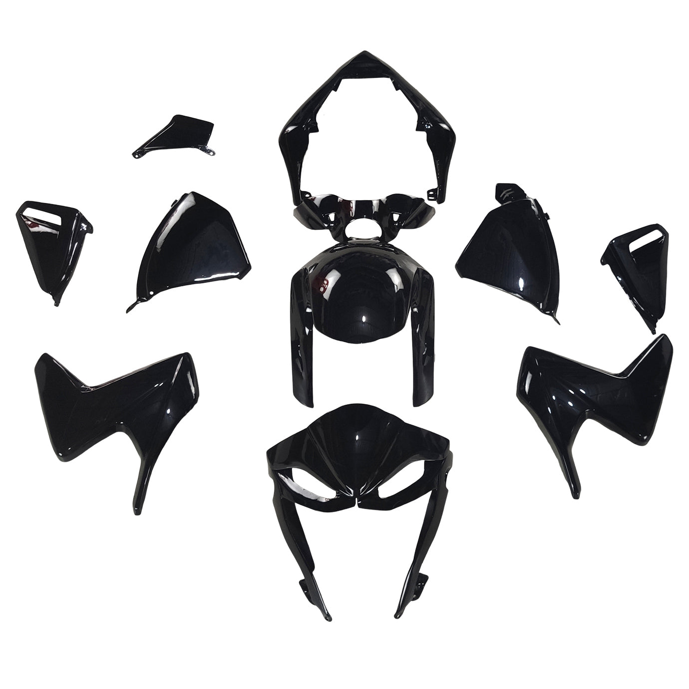 Amotopart Honda CB1000R 2008-2015 Kit carenatura Carrozzeria Plastica ABS