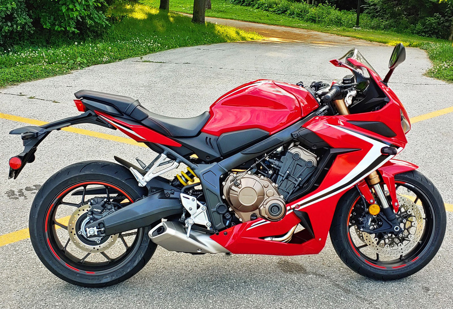 Amotopart Honda CBR650R 2019-2020 Disory Kit Body Plastic Abs